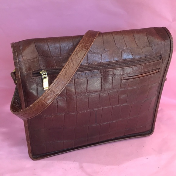 Express Bags Vintage Brown Express Leather Bag Poshmark